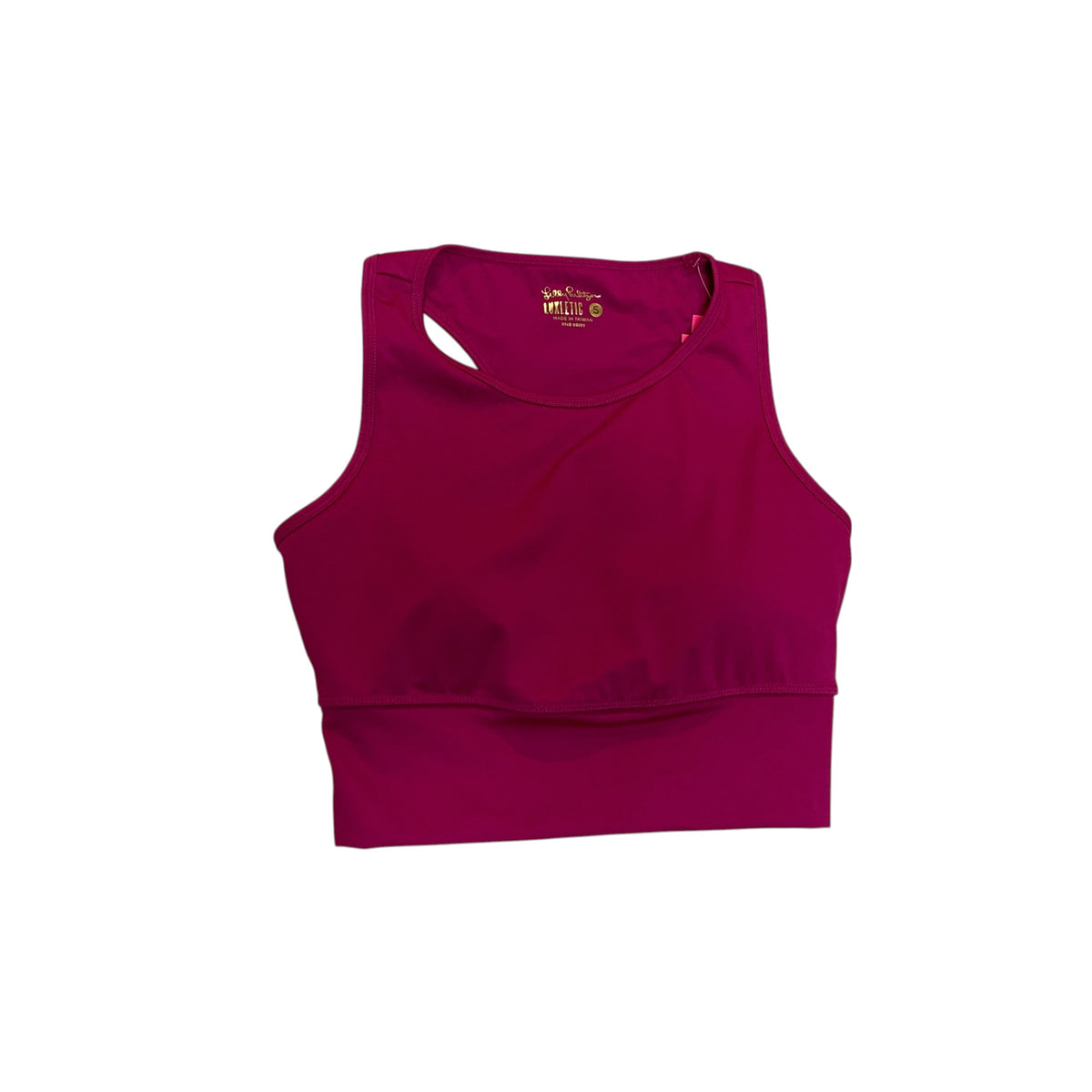 Lilly Pulitzer NWT Bentlee Bra Top UPF 50+ Mulberry - Size S