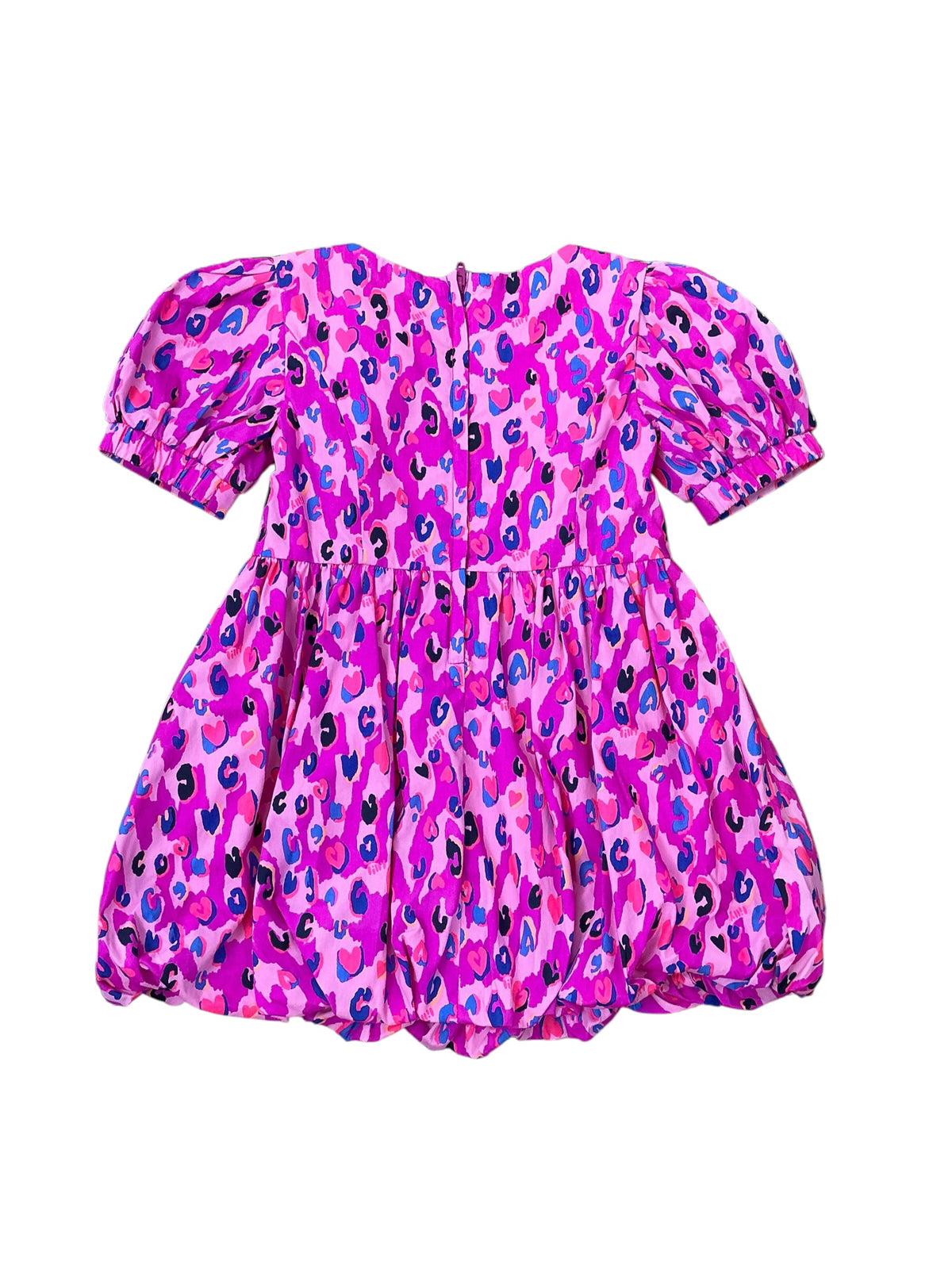 Lilly Pulitzer Kids Moiraine Dress Wild Fuchsia Spotted in Love - Size 2