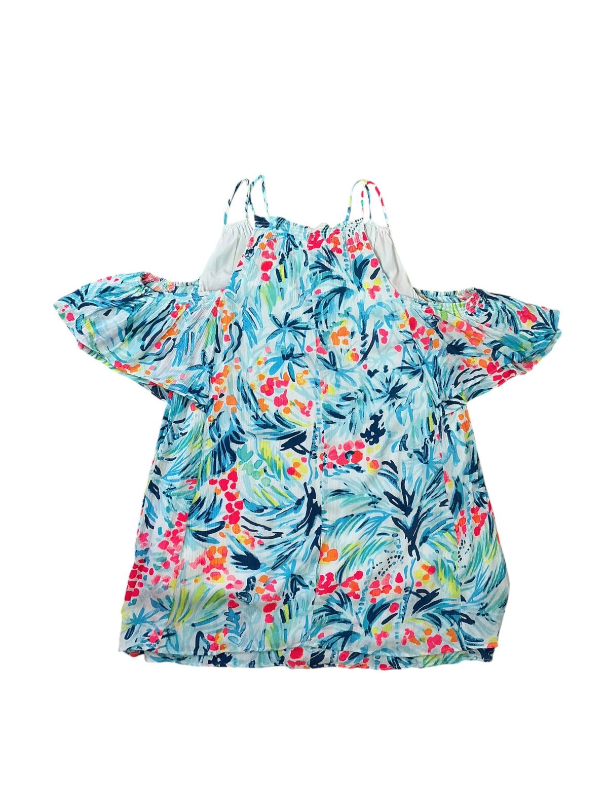 Lilly Pulitzer Bellamie Dress Serene Blue Tippy Top - Size M