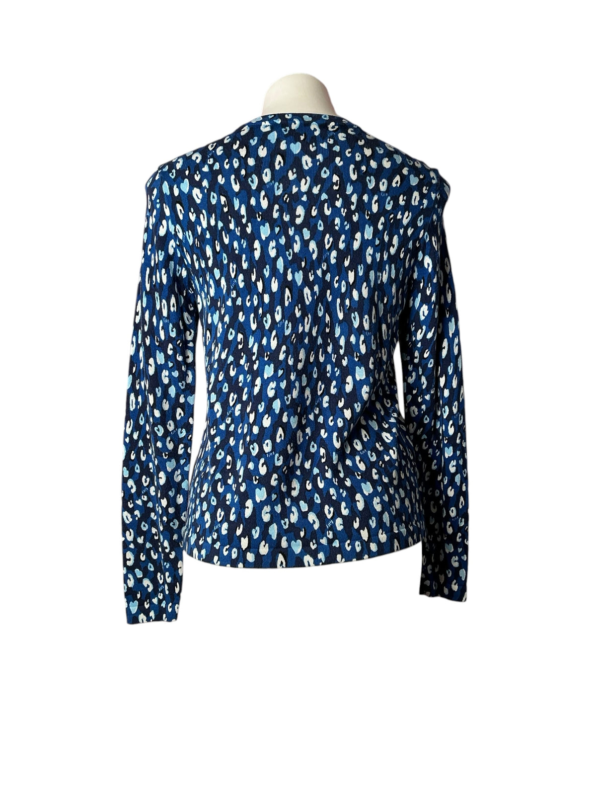 Lilly Pulitzer Fairley Cardigan Starlight Navy You're An Animal - Size S