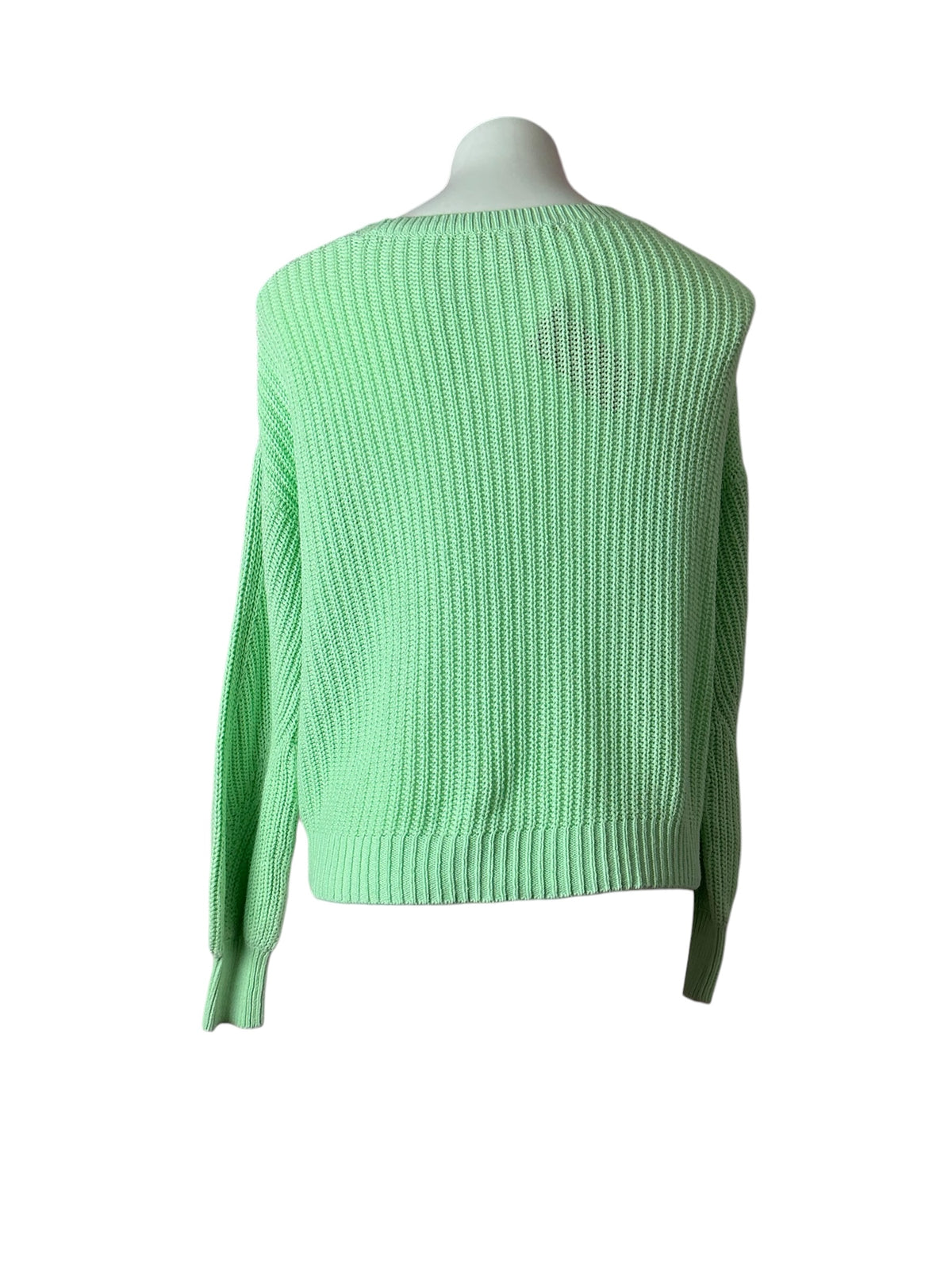 Lilly Pulitzer Bristow Cotton Knit Crewneck Sweater Pistachio Green - Size XS
