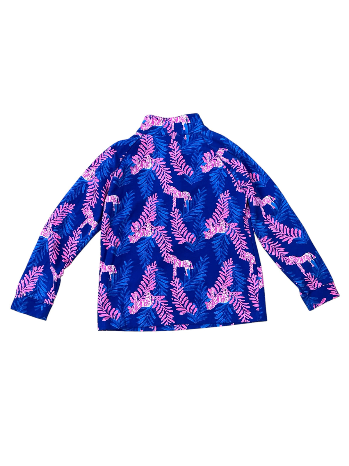 Lilly Pulitzer Kids Mini Killian Popover Royal Purple Dazzle - Size XL 12-14