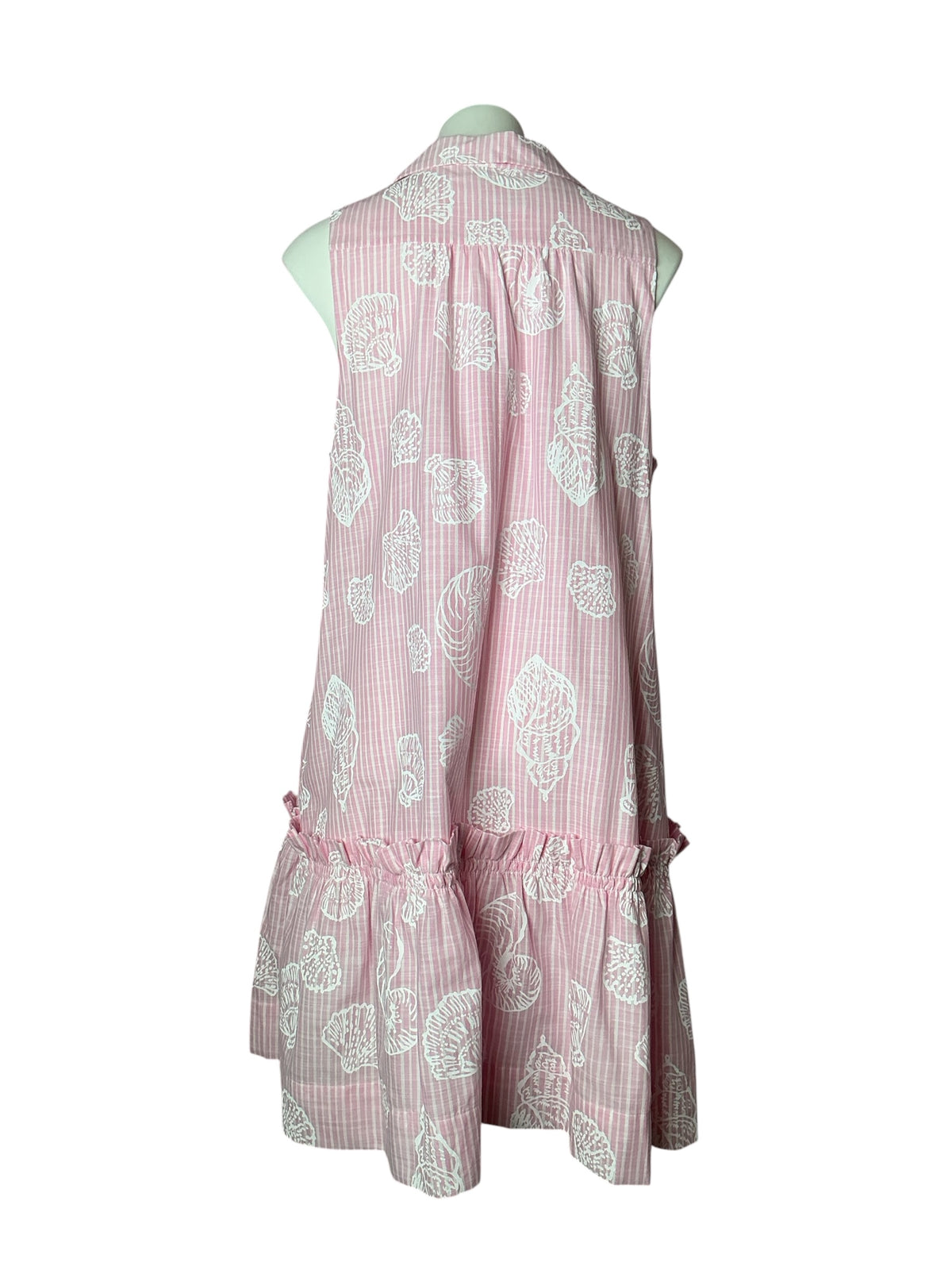 Lilly Pulitzer NWT Caylinn Sleeveless Conch Shell Pink Pigment Printed Secret - Size XL